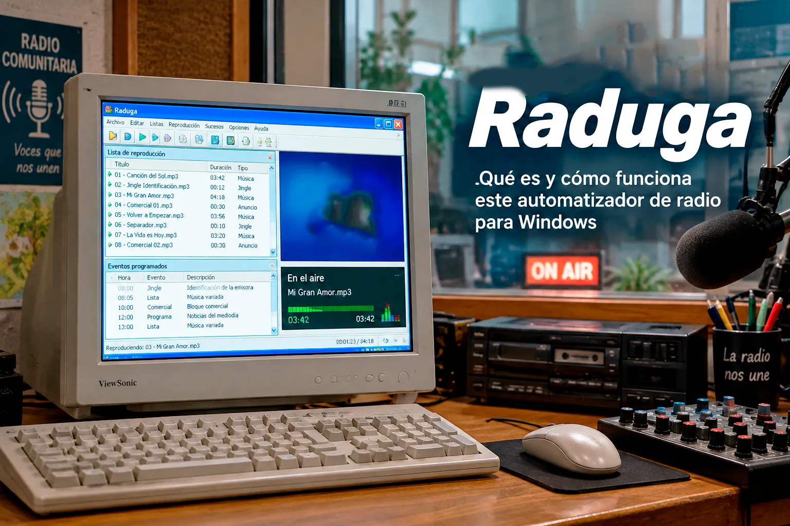 Raduga es un programa de automatización musical desarrollado por WoLoSoft